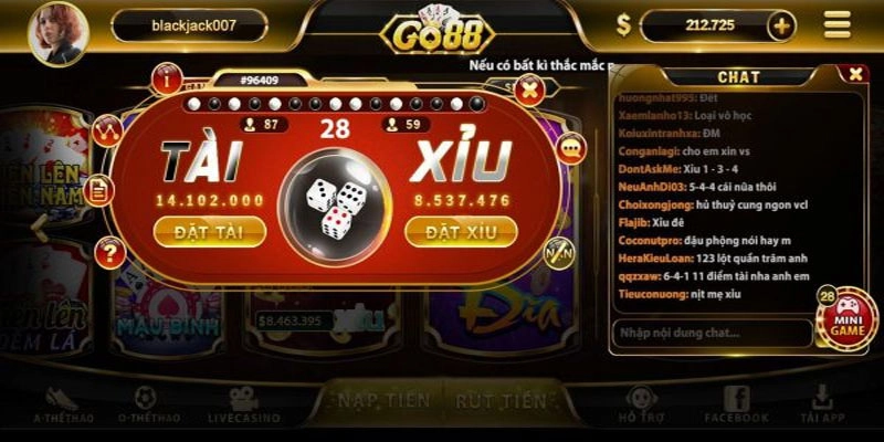 Bắt cầu và soi cầu tài xỉu Go88